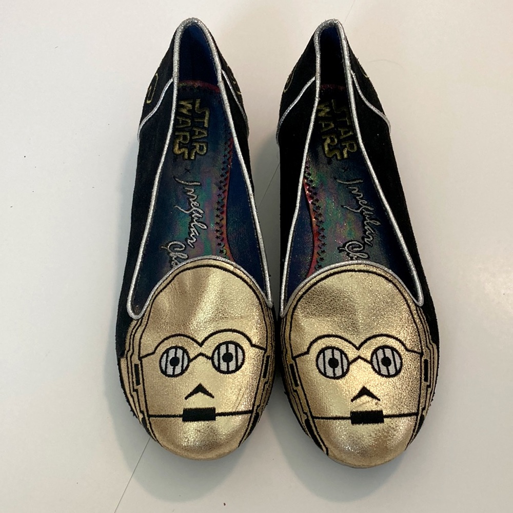 Irregular Choice C-3PO loafers
